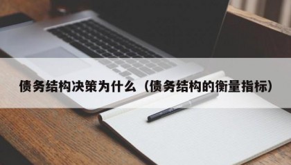 债务结构决策为什么（债务结构的衡量指标）