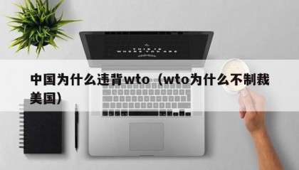 中国为什么违背wto（wto为什么不制裁美国）