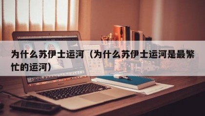 为什么苏伊士运河（为什么苏伊士运河是最繁忙的运河）